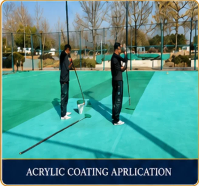 Acrylic Sports Flooring & Synthetic Court Construction project photo